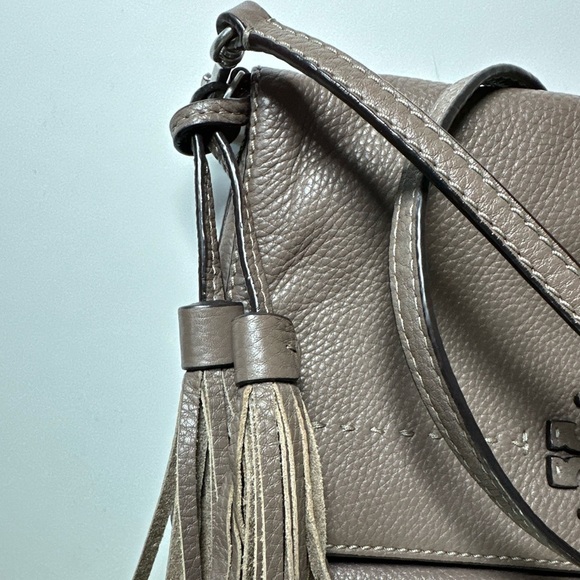 Tory Burch Tory Burch Leather Tassel Chain Shoulder Bag Leather Shoulder Bag 🌺 - Picture 5 of 10